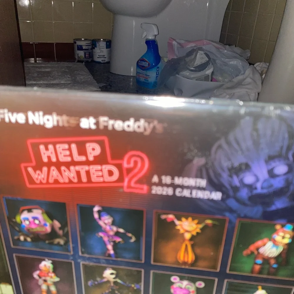 Five Nights at Freddy's Help Wanted 2 2026 - 16 month Calendar brand new